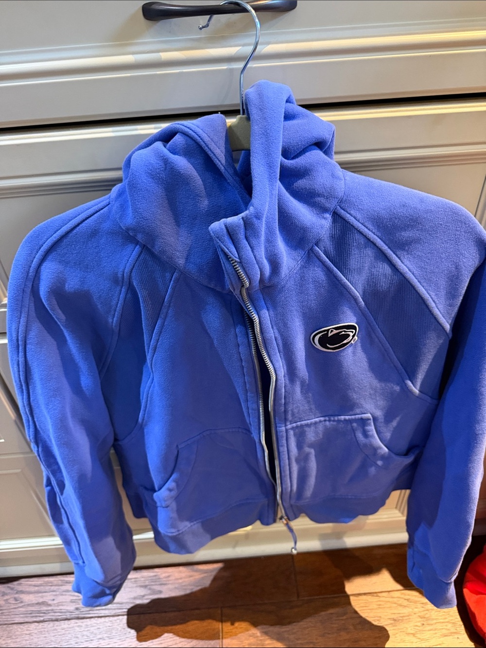 lululemon athletica Kids Royal Blue Hooded Puffer Jacket